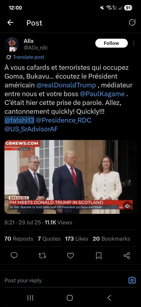 Chris Renzaho 🇷🇼 (@chrismanzi) on Twitter photo 🚨 Depuis 3 ans, nous alertons
📢 sur la propagation des discours de haine qui visent les Tutsi en RDC,
⚠️ notamment avec l’usage du mot « cafards » 🪳 (inyenzi), un terme génocidaire.
🔥 Ce langage nourrit la violence
et prépare le terrain au pire.
✋ STOP à l’impunité !
<a href="/UN/">United Nations</a> 🚨 Depuis 3 ans, nous alertons
📢 sur la propagation des discours de haine qui visent les Tutsi en RDC,
⚠️ notamment avec l’usage du mot « cafards » 🪳 (inyenzi), un terme génocidaire.
🔥 Ce langage nourrit la violence
et prépare le terrain au pire.
✋ STOP à l’impunité !
<a href="/UN/">United Nations</a>