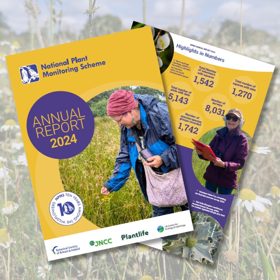 National Plant Monitoring Scheme (@thenpms) on Twitter photo Our fourth NPMS Annual Report is hot off the press. This year we take a special look at the achievements of the scheme & our volunteers over the last decade, as the NPMS celebrates it's special 10th anniversary. Read the report here ow.ly/lbMF50WwzpT
#NPMS10 Our fourth NPMS Annual Report is hot off the press. This year we take a special look at the achievements of the scheme & our volunteers over the last decade, as the NPMS celebrates it's special 10th anniversary. Read the report here ow.ly/lbMF50WwzpT
#NPMS10