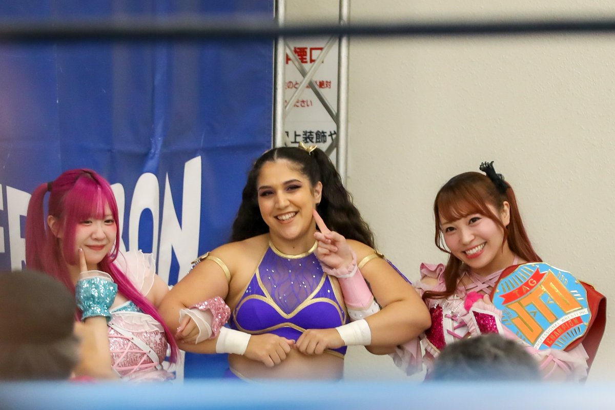 KO33571263's tweet image. #神姫楽ミサ 選手
#しのせ愛梨紗 選手
#リル・マーズ 選手
📸2025.7.26 #iceribbon 横浜産賀ホール