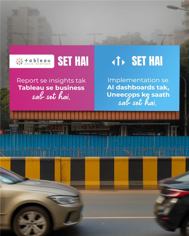Uneecops's tweet image. #Tableau aur Uneecops ke saath aapka business (data se analytics tak).. 𝒔𝒂𝒃 𝑺𝑬𝑻 𝑯𝑨𝑰!

#tableaupartner #tableauindia #tableaudashboards #tableauanalytics #datafam #data #dataanalytics #datalove #analytics #advancedanalytics #analyticsautomation #dataanalysis #uneecops