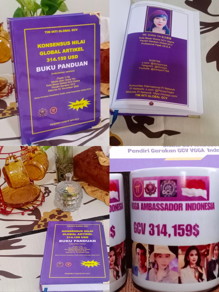 🌍 Edukasi Penting: GCV &amp; Pi Network Berdasarkan Buku Panduan Miss Doris Yin 🪷

📖 Pendahuluan

Dalam ekosistem Pi Network yang sedang berkembang menuju Open Network, edukasi yang benar adalah kunci agar komunitas dapat memahami tujuan dan fungsi dari inovasi luar biasa seperti