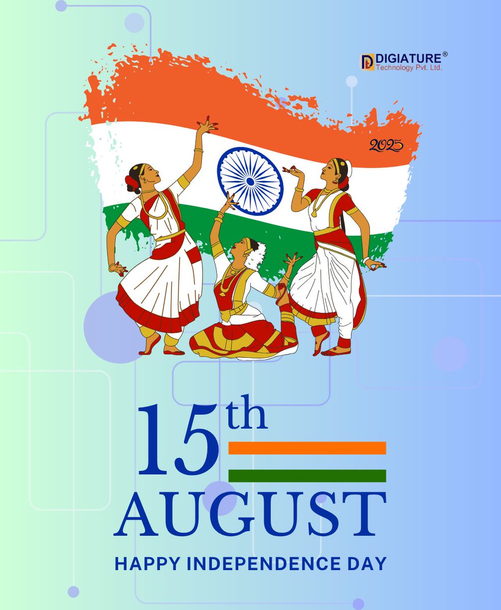 DigiatureTech's tweet image. Let’s honor the courage of our freedom fighters and celebrate the spirit of unity, culture, and pride. Jai Hind! 🇮🇳🕊️
💃🏽🪔 "Freedom in mind, faith in our hearts, memories in our souls!" 🌸
#IndependenceDay #15August #IndiaAt75 #Digiature #Prayagraj