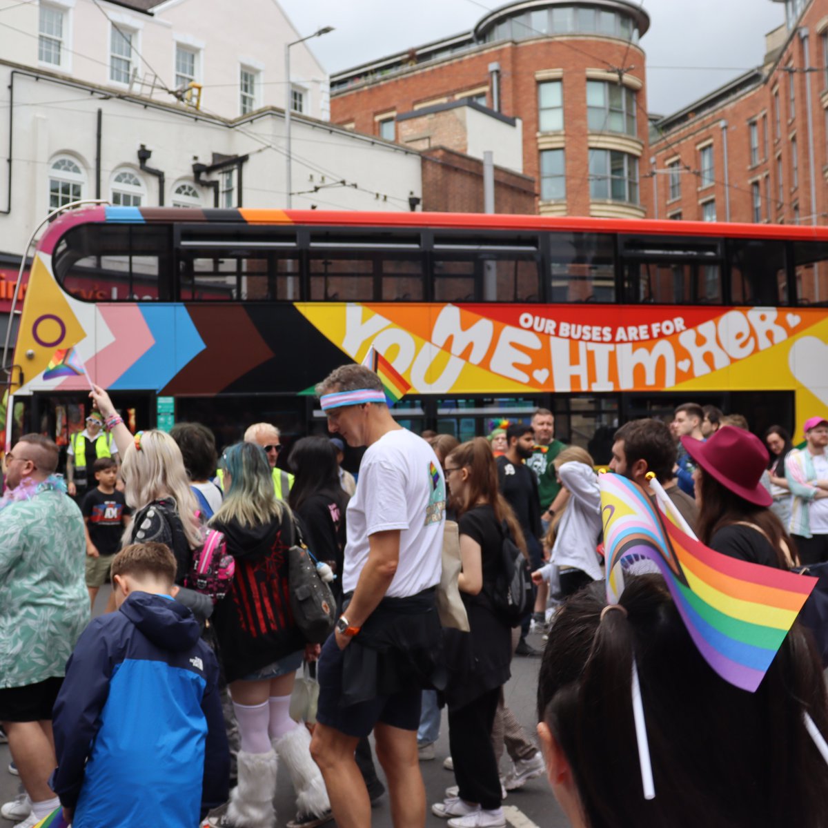 Taking pride in our community 🖤

It was a pleasure to have marched in solidarity with <a href="/Official_NCFC/">Notts County FC</a> at this year's #NottsPride 🌈

The streets were lined with support with a HUGE celebration for inclusivity, it really shows #Notts is for everyone🙌