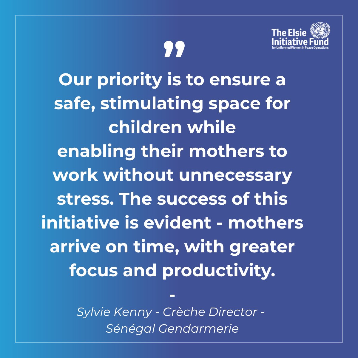 ElsieFund (@elsiefund) on Twitter photo 🐣 The new 🇸🇳<a href="/gendarmeriena18/">Gendarmerie Nationale Sn</a> daycare facility, accommodating 23 children, creates an enabling environment for women to train effectively,
meet operational requirements, and pursue
success in <a href="/UNPeacekeeping/">UN Peacekeeping</a> contexts.
👏Another #EIF result from 2024
📖: shorturl.at/tHjXw 🐣 The new 🇸🇳<a href="/gendarmeriena18/">Gendarmerie Nationale Sn</a> daycare facility, accommodating 23 children, creates an enabling environment for women to train effectively,
meet operational requirements, and pursue
success in <a href="/UNPeacekeeping/">UN Peacekeeping</a> contexts.
👏Another #EIF result from 2024
📖: shorturl.at/tHjXw