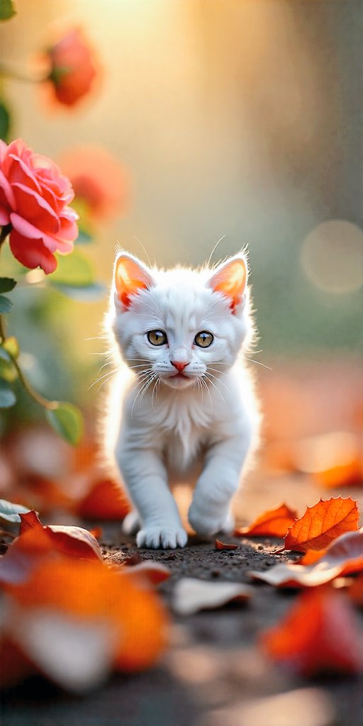 PoojaRa31054554's tweet photo. A lush garden filled with vibrant red roses under the bright midday sun, a fluffy white Persian cat with blue eyes lounging gracefully among the blooms, summer season.
#catontwitter #petsontwitter #catlover @AuraWithCat @cutecats247 @cutecats_____ @Jinx_loves_cats https://t.co/PG1PGyks3y