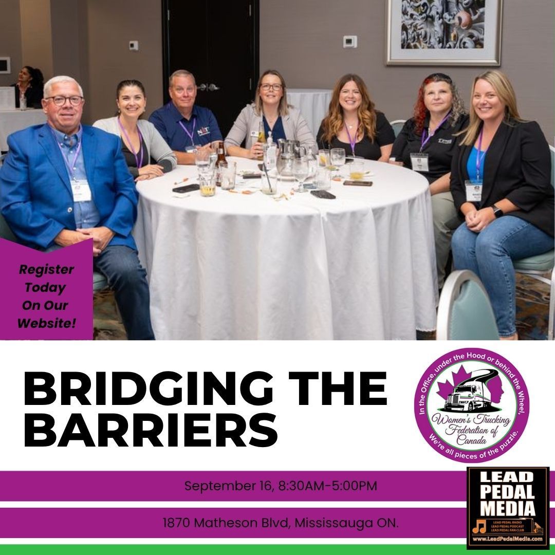 Did you hear...Northern Academy of Transport Training has already registered for this year's Bridging the Barriers conference in Mississauga, ON 
What are you waiting for...register today at wtfc.ca/8th-annual-bri… 

#WTFC #btb2025 #bridgingthebarriers #truckingindustry