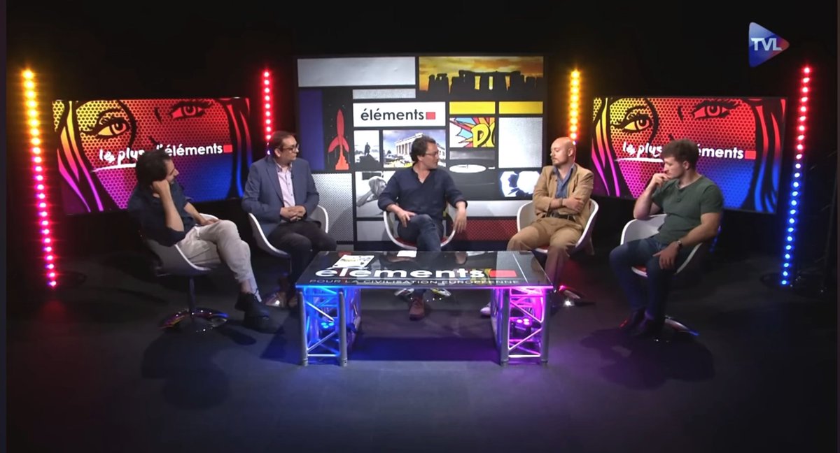 FranXavConsoli's tweet image. 🎦 Passage sur @tvlofficiel, dans Le Plus d'Eléments, pour présenter le nouveau numéro de @Revue_elements, auquel j'ai eu le plaisir de participer.

Émission complète ici: youtu.be/fP7PLGuiKgg?si…

#emission #magazine