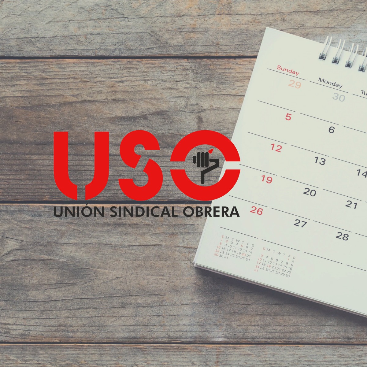 📆 Agenda #USO 30 julio

⏰ 10:00 Sara García, secretaria de Acción Sindical y Empleo, junto a representantes de las federaciones territoriales de <a href="/USORioja/">USO_LaRioja</a> se reúnen con la Plataforma 28 de Abril STOP Accidentes Laborales.
📍Avenida de Colón, 75. Logroño.