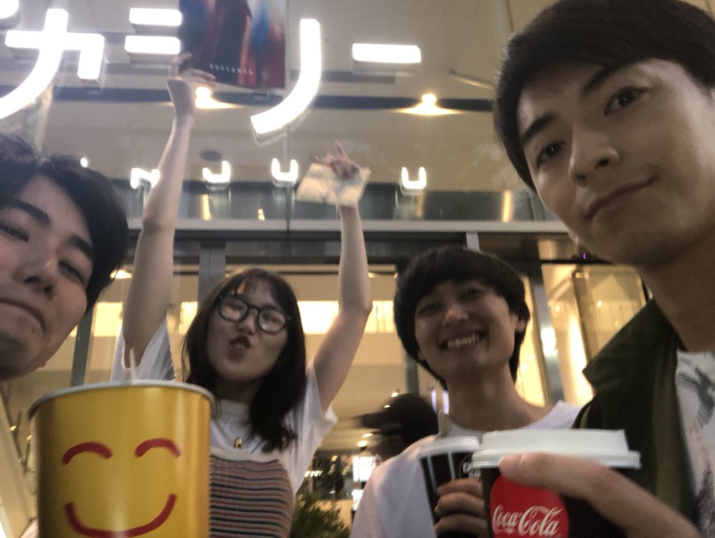 十九人さんと
映画見にきました！！

スーパーマン
かなりスーパーな男でした