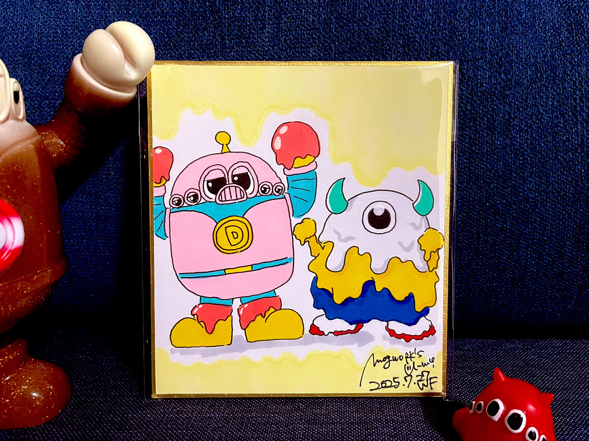 【限定】MOGWORK'S ディクター　ソフビ　レトロ　デザフェス　ファミコン MOGWORK'S (@mogworks_) / X