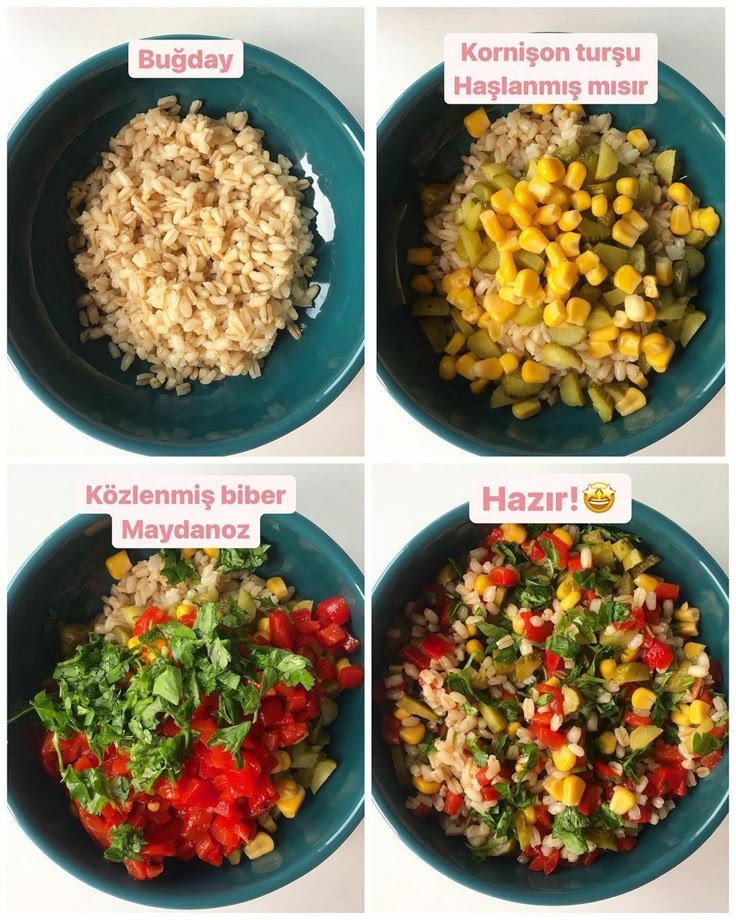 Böyle renkli tabakların hastasıyız kaydet dursun 👇🏼