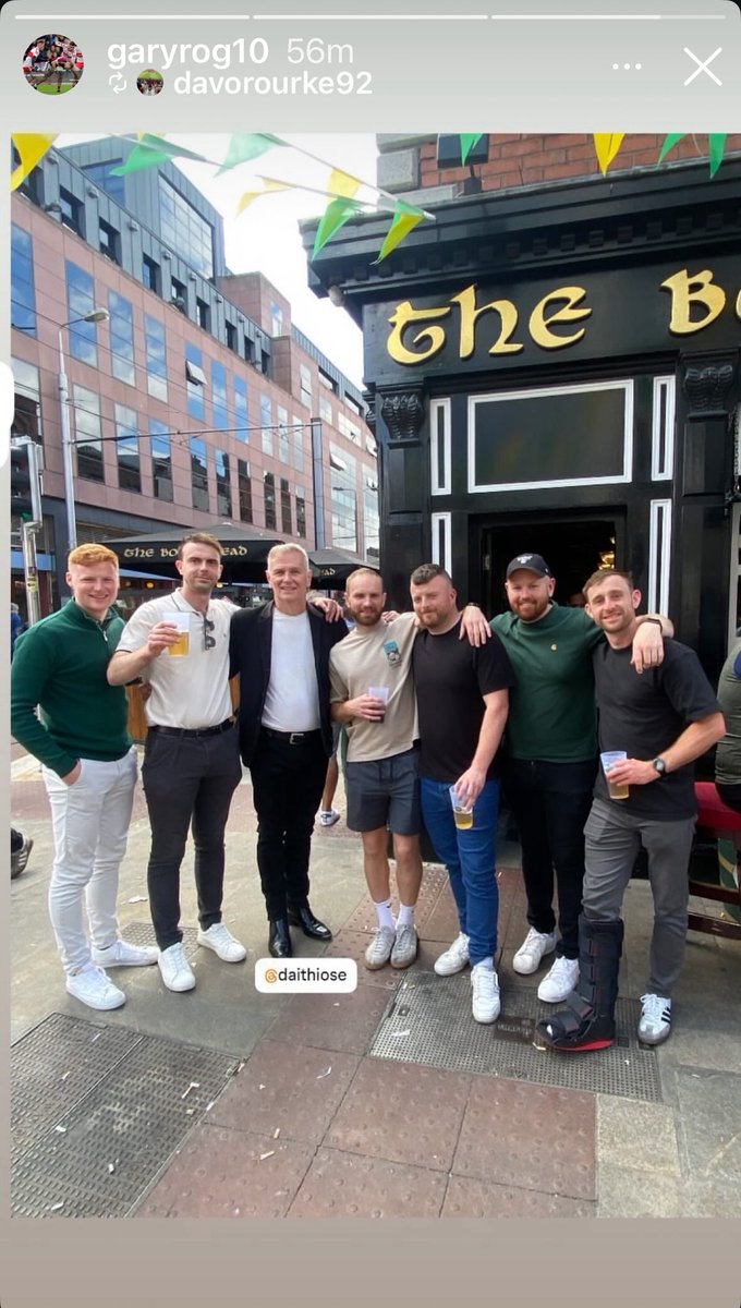 Another all Ireland over, Tks for everyone for making it special as always