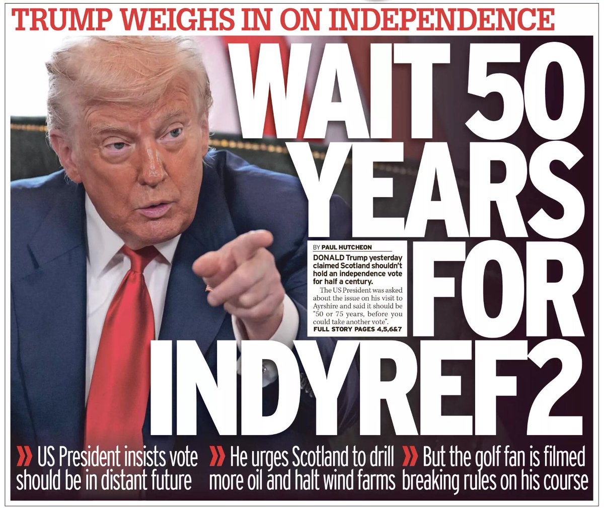 JOHN SWINNEY: “50 years? Whoa there Mr President sir, what’s the rush?”