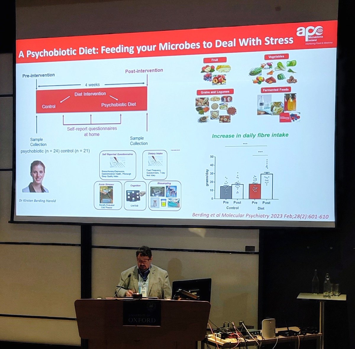 Aimone Ferri, RD (@aimoneferri) on Twitter photo My PhD supervisor <a href="/jfcryan/">John F. Cryan</a> opening the SSIB presidential symposium with a talk on the microbiota gut-brain axis 🧠 #SSIB2025 <a href="/Pharmabiotic/">APC Microbiome Ireland</a> <a href="/AnatNeuroUCC/">UCC Anat. & Neurosci</a> My PhD supervisor <a href="/jfcryan/">John F. Cryan</a> opening the SSIB presidential symposium with a talk on the microbiota gut-brain axis 🧠 #SSIB2025 <a href="/Pharmabiotic/">APC Microbiome Ireland</a> <a href="/AnatNeuroUCC/">UCC Anat. & Neurosci</a>