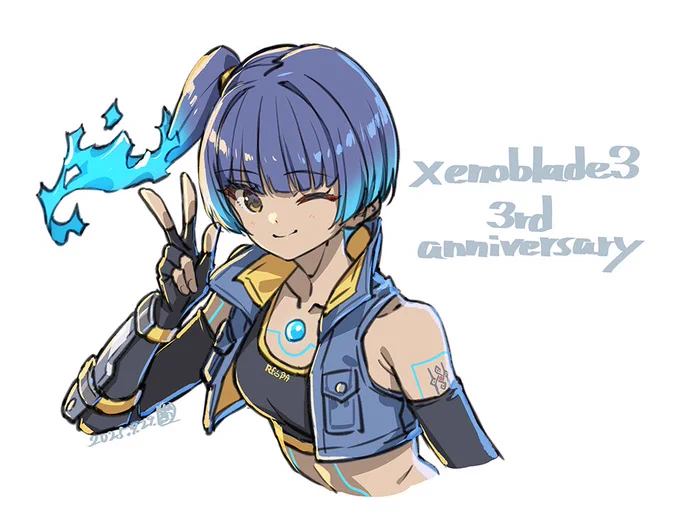 「ゼノブレイド3」発売3周年おめでとうございます! Xenoblade3 3rd anniversary congratulations!