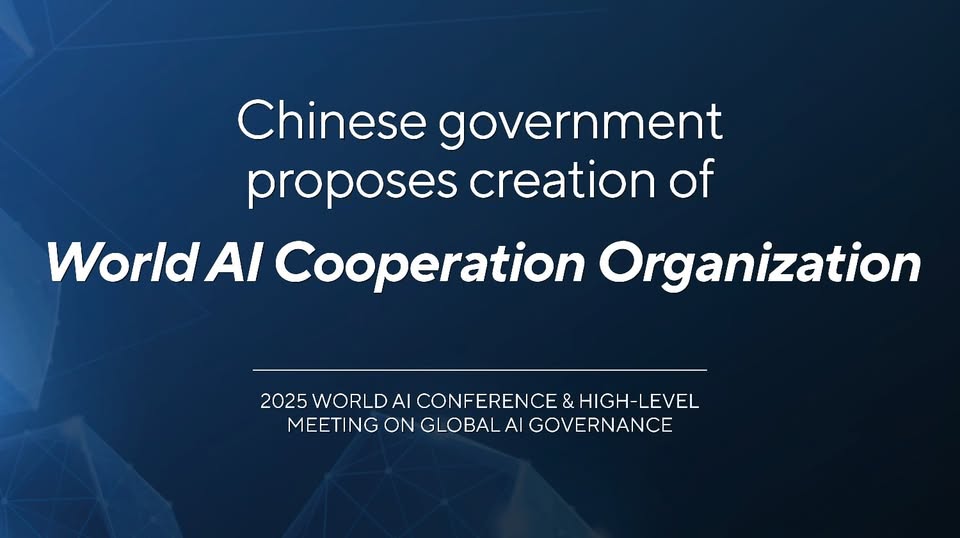 This represents an important step taken by China in upholding and practicing multilateralism and promoting global governance featuring extensive consultation and joint contribution for shared benefit. #WAIC #WAICO #SHANGHAI