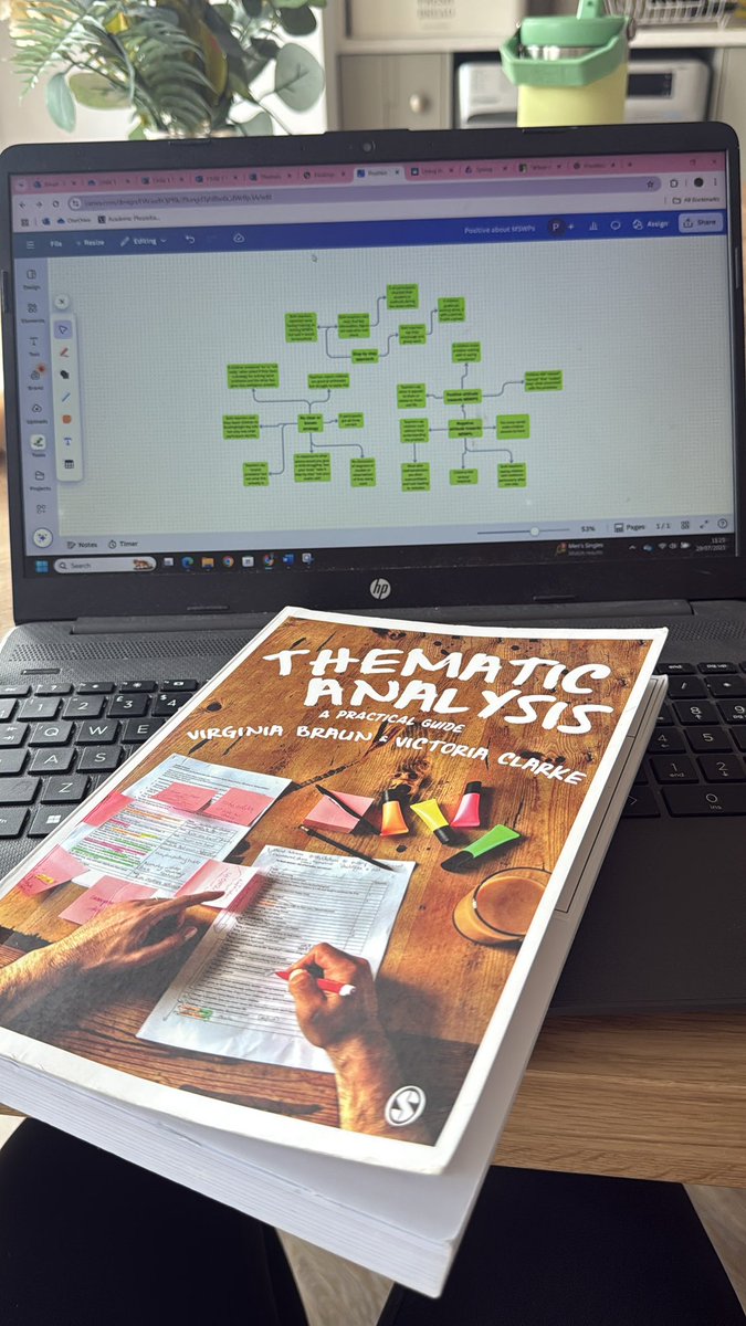 Death by Thematic Analysis. 💀

About 3000 words to go until this masters dissertation is done. 🫩