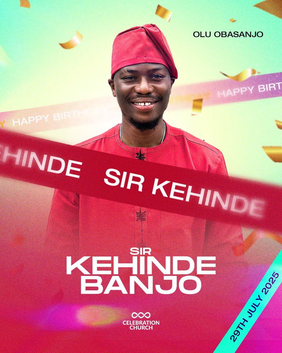 cci__global's tweet image. Happy birthday, Sir Kenny!

A man of strength, quiet wisdom, and unwavering support.
Your presence is a blessing, your leadership; steady and full of grace.

As you add another year, may God multiply His goodness in your life.

Thank you for standing tall beside our dear Pastor…