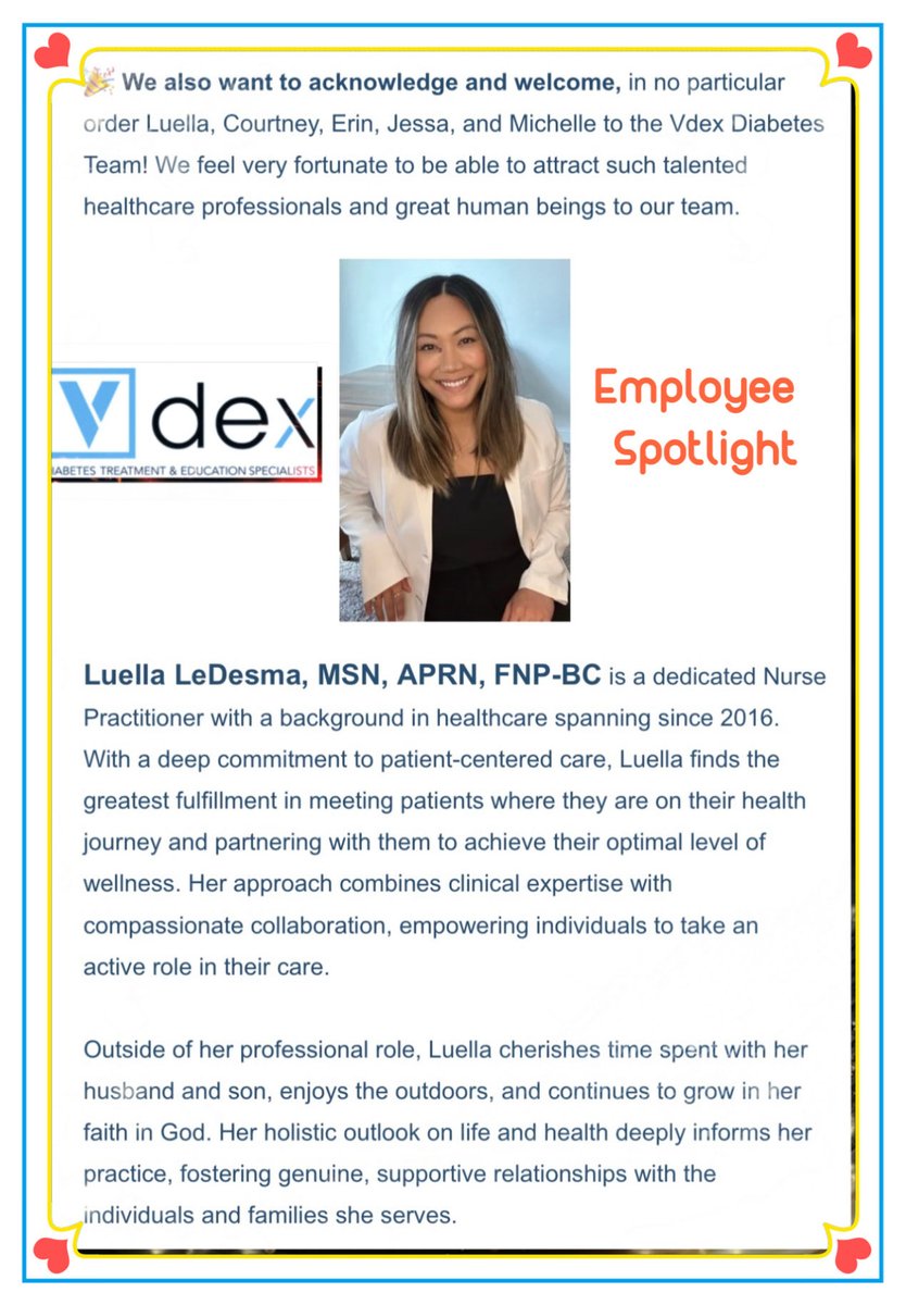 vdexdiabetes's tweet photo. #VdexDiabetes #EmployeeSpotlight #NewMexico #RealtimeDiabeticManagement #InhaledInsulin #WeAreHereToHelp #VirtualVisits https://t.co/ZFQ0hUnrq9
