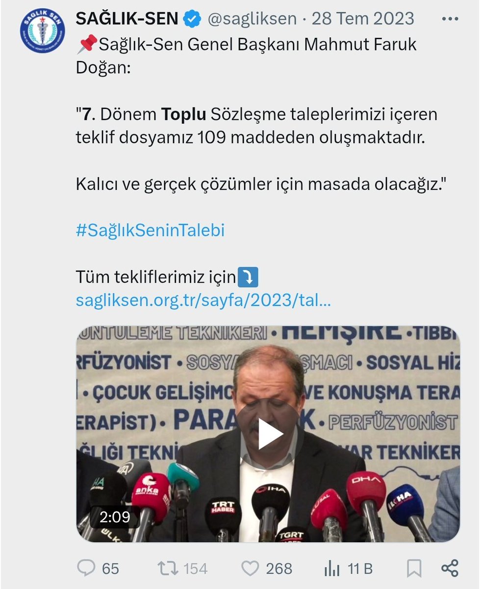 O kadar istediğinizi alamıyorsunuz ki
O kadar yandaş olmuşsunuz ki
Mecburen sizi uyarmak zorunda kalıyoruz.
Bugüne kadar #EmeğiSattınız şuandan itibaren öyle bir lüksünüz yok!