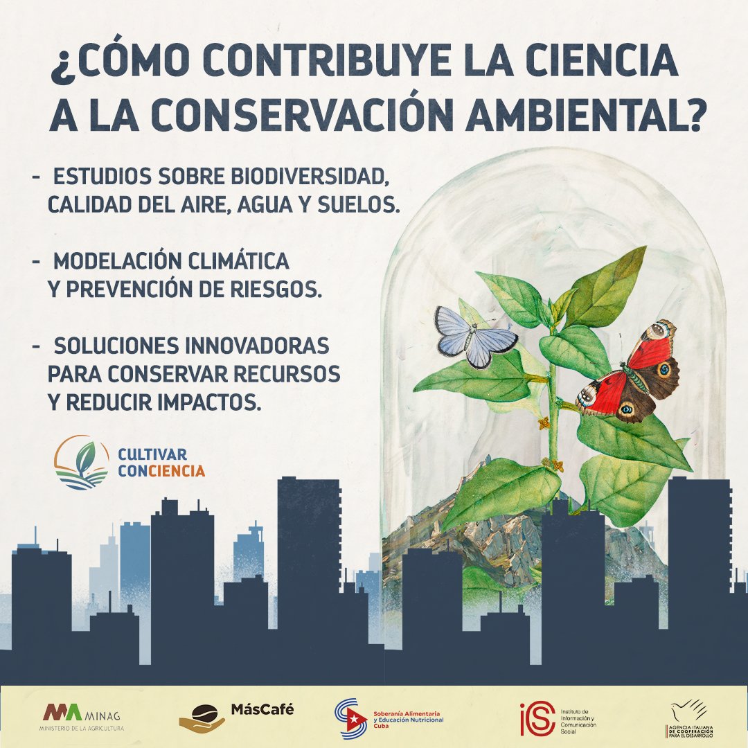 A través de la ciencia y la investigación se logra comprender el equilibrio ecológico, identificar riesgos ambientales y diseñar soluciones sostenibles.
🔸El aporte científico transforma datos en acciones para preservar la vida en el planeta. 🌱🔬🐝🌎
#Cuba #SoberaníaAlimentaria