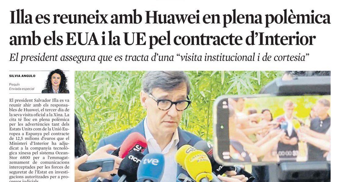 Dirà res de la sistemàtica repressió xinesa contra l’oposició democràtica de  Hong Kong? I contra la repressió que amenaça l’existència del poble uigur? I contra la persistent persecució el poble tibetà? I contra l’intent de substituir la llengua del poble mongol pel xinès?

Ha