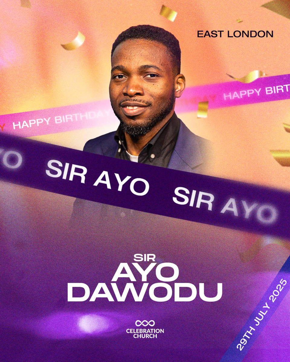 cci__global's tweet image. Happy birthday, Sir Ayo! 🥳🥳🥳

On behalf of the entire CCI East London family, we celebrate you today sir!

We are so grateful for you, your heart of service, and the way you continue to support our church family. Your patience and dedication do not go unnoticed.

In this new…