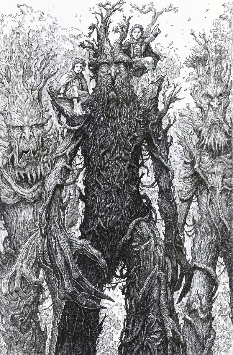 The Last March of the Ents by Allen Michael Geneta