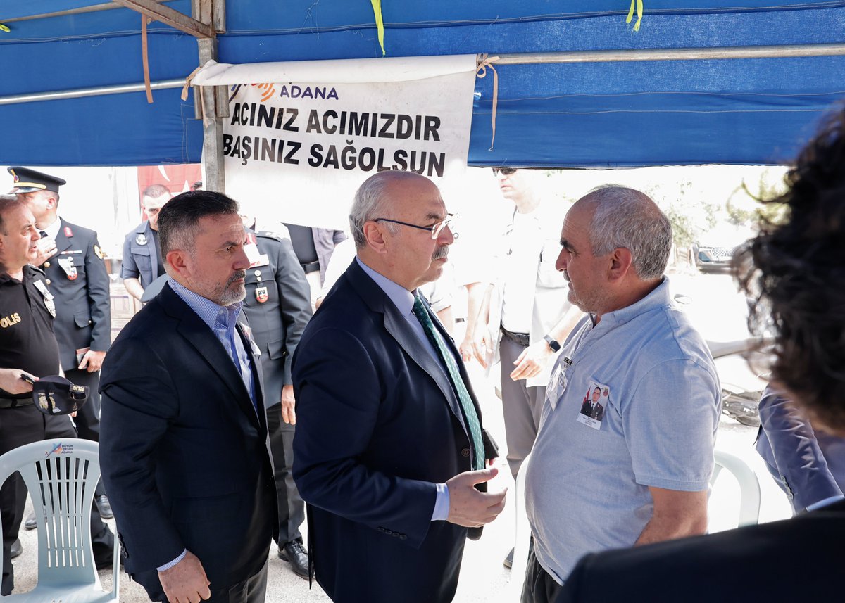 T.C. Adana Valiliği (@tcadanavaliligi) on Twitter photo Valimiz Sayın <a href="/yskosger/">Yavuz Selim KÖŞGER</a>, aziz şehidimiz Jandarma Uzman Çavuş Mehmet Ali Yıldırım’ın değerli ailesine taziyelerini iletip acılarını paylaştı.
Şehidimizin mekanı cennet olsun. Valimiz Sayın <a href="/yskosger/">Yavuz Selim KÖŞGER</a>, aziz şehidimiz Jandarma Uzman Çavuş Mehmet Ali Yıldırım’ın değerli ailesine taziyelerini iletip acılarını paylaştı.
Şehidimizin mekanı cennet olsun.