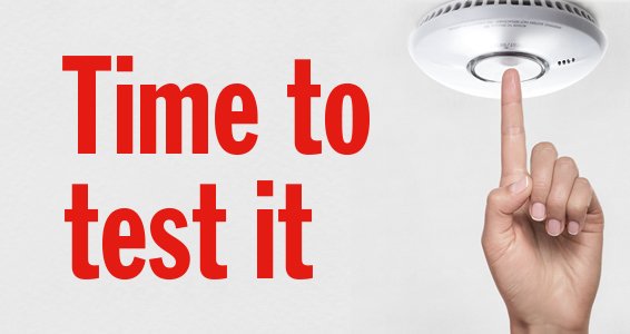 🔄 Make it a routine: Test your smoke alarm every Tuesday! #TestItTuesday