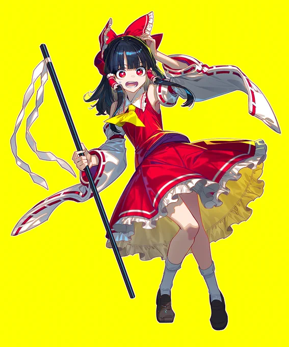 戸惑い霊夢