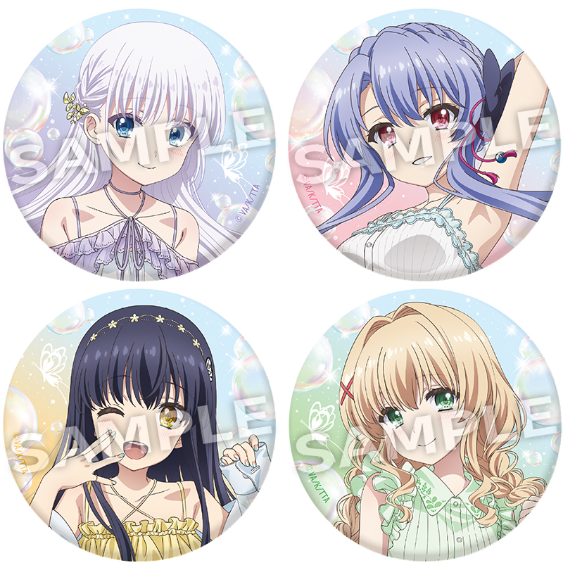 サマポケ ローソン限定 アクリルスタンド サマーポケッツ 缶バッジ アニメ『Summer Pockets』(サマポケ)×ローソンコラボ グッズが8月5日