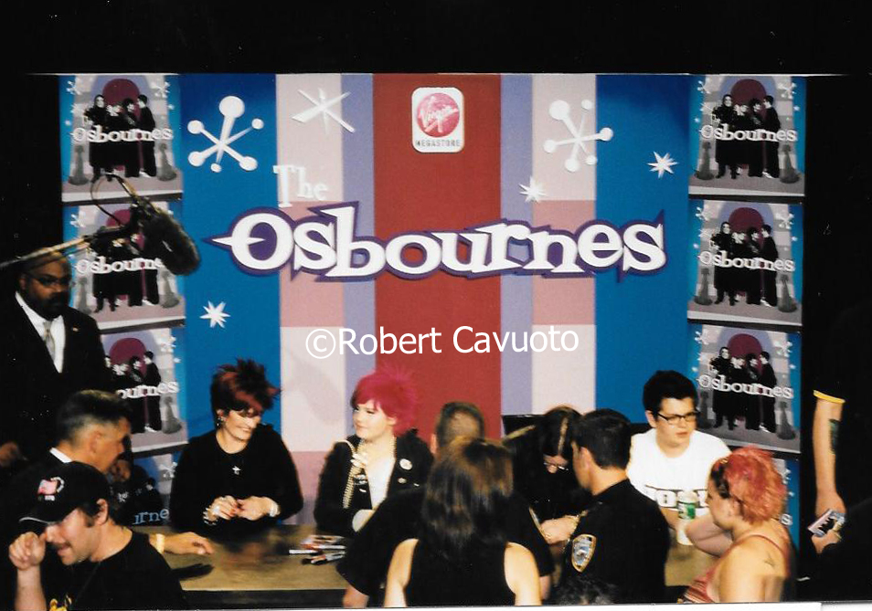 Robert Cavuoto (@robertcavuoto) on Twitter photo Found this old photo from The Osbourne's soundtrack signing at Virgin Mega Store NYC 6/11/02. I recall it took forever as Ozzy took bathroom breaks every 20 mins <a href="/OzzyOsbourne/">Ozzy Osbourne</a> Found this old photo from The Osbourne's soundtrack signing at Virgin Mega Store NYC 6/11/02. I recall it took forever as Ozzy took bathroom breaks every 20 mins <a href="/OzzyOsbourne/">Ozzy Osbourne</a>
