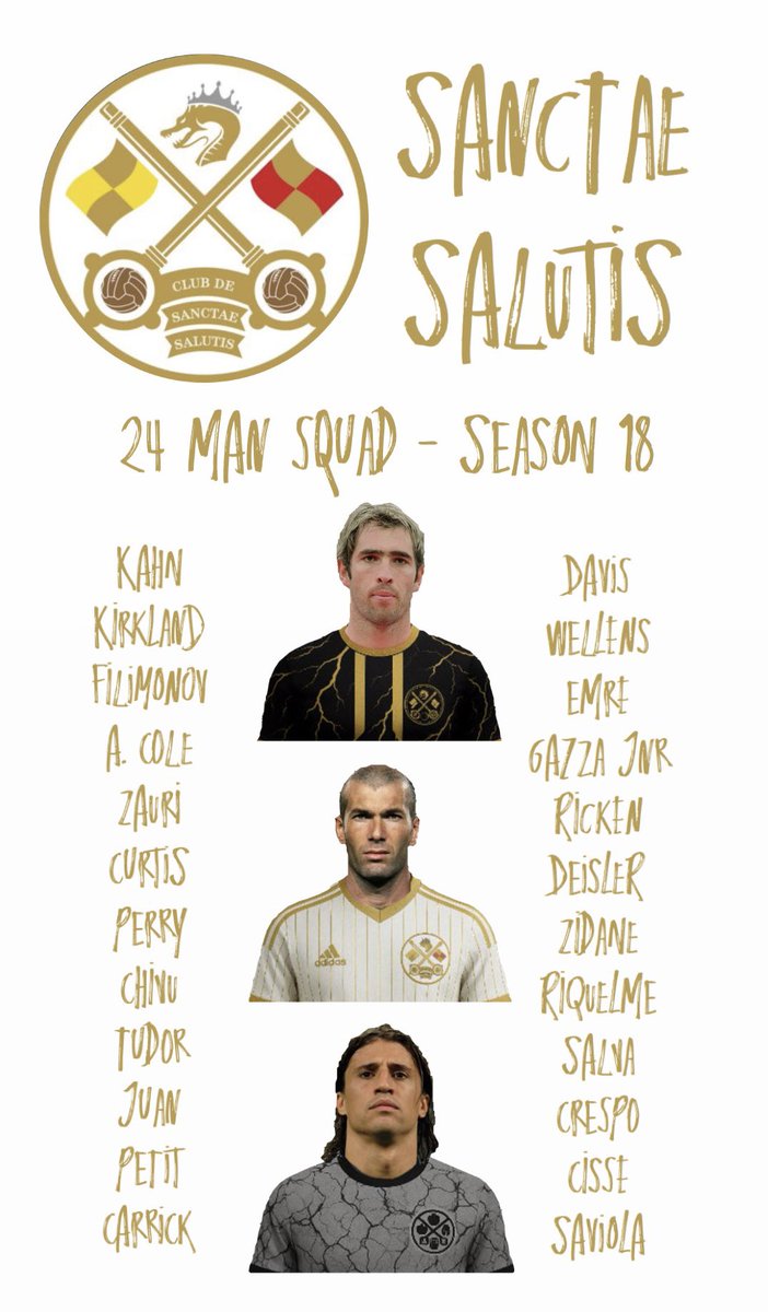 With transfer business looking like it’s come to an end, for now! Here’s how we start things for Season 18 in the world famous CM Super League 🕊️