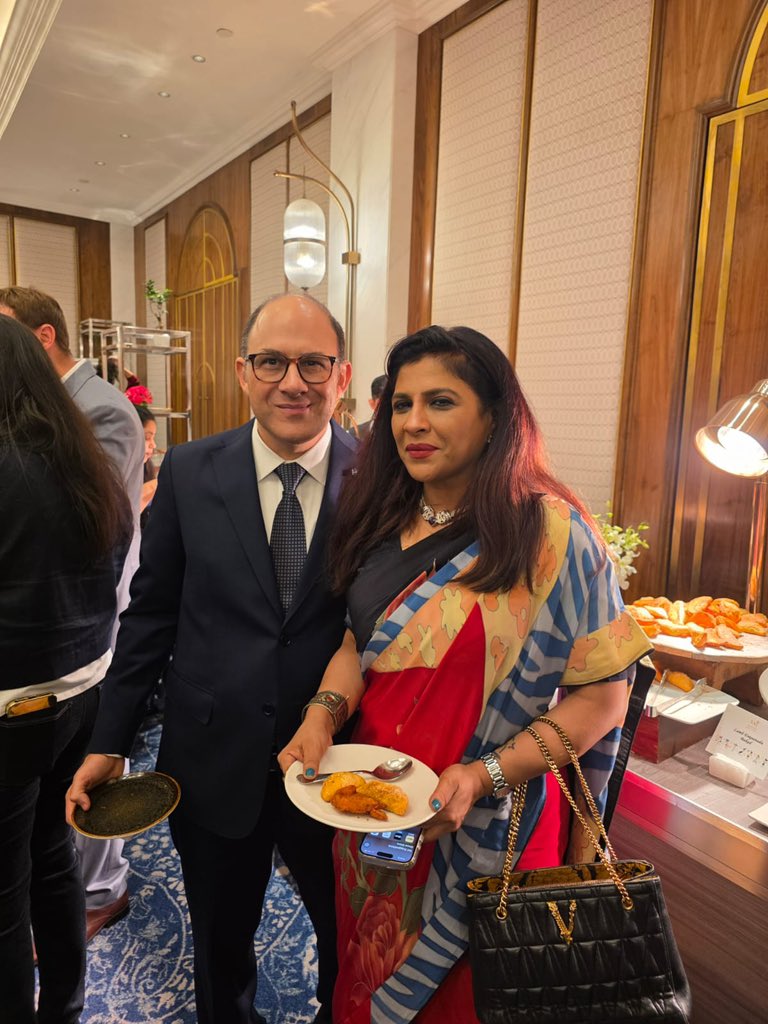 Honoured to join the celebrations of Argentina’s National Day along with H.E. Mr. Mariano Caucino, Ambassador of Argentina to India, Mr. Shombi Sharp, UN Resident Coordinator in India, and H.E. Mr. Hervé Delphin, Ambassador of the European Union to India.
🤝 🇮🇳 🇦🇷 🇺🇳 🇪🇺
A