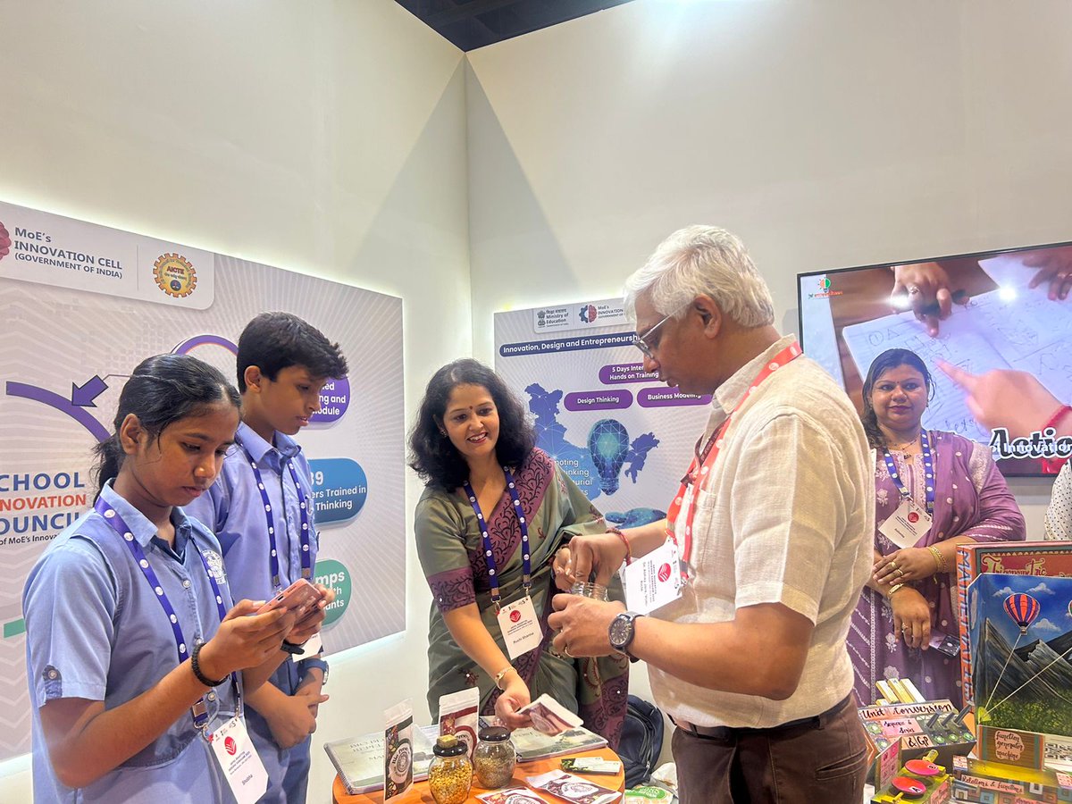 Dr. Abhay Jere (@abhayjere) on Twitter photo #ABSS2025 celebrated 5 years of #NEP2020, a visionary reform transforming learning in India.
Innovations from schools & HEIs showcased the spirit of creativity, & critical thinking.
Grateful to Hon’ble Union Education Minister Shri <a href="/dpradhanbjp/">Dharmendra Pradhan</a> Ji for his inspiring presence! #ABSS2025 celebrated 5 years of #NEP2020, a visionary reform transforming learning in India.
Innovations from schools & HEIs showcased the spirit of creativity, & critical thinking.
Grateful to Hon’ble Union Education Minister Shri <a href="/dpradhanbjp/">Dharmendra Pradhan</a> Ji for his inspiring presence!