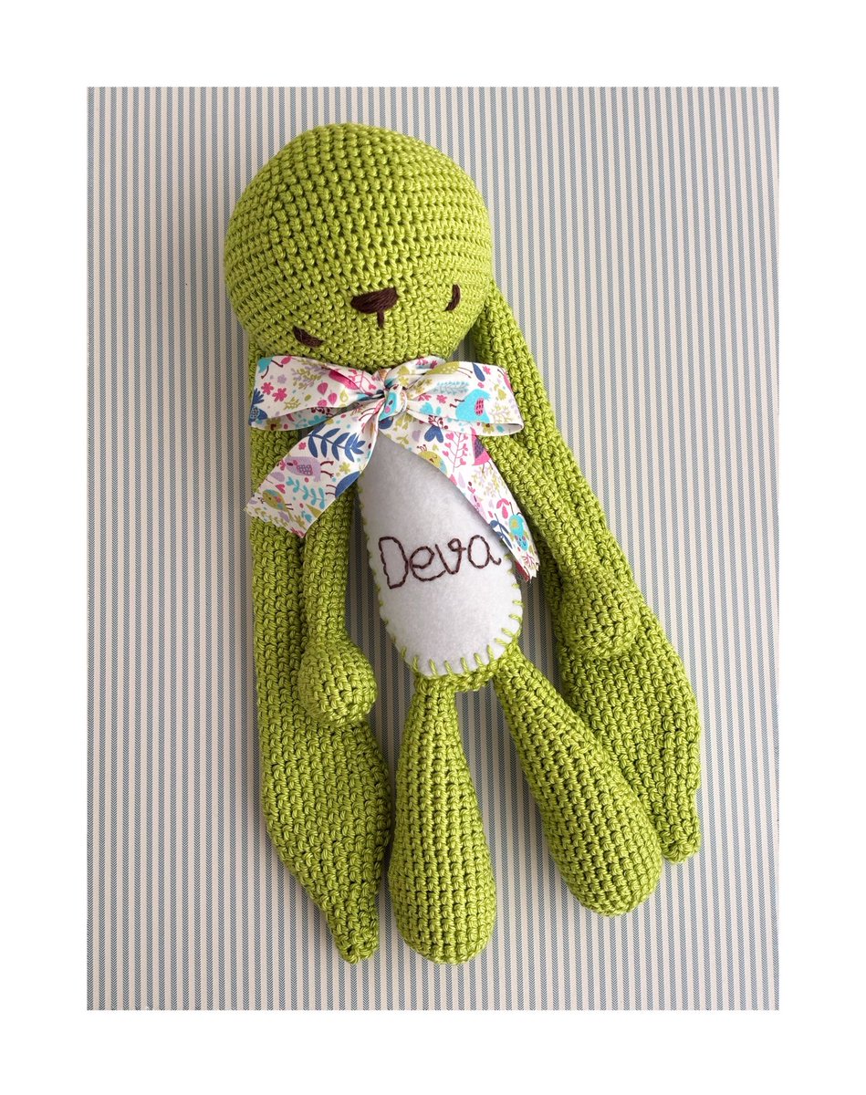 Para Deva 🐰🍐🪺 #orejotas #tricotadosconamor #muñecosconalma #conejitosdeganchillo #conejitosdeganchillopersonalizados #crochet #ganchillo #hechoconcariño 🍐🍐🍐 #katiacapri 82105 🐰 Gracias por no copiar mi trabajo, espero poder hacer un Orejotas para ti 🍐🍐🍐