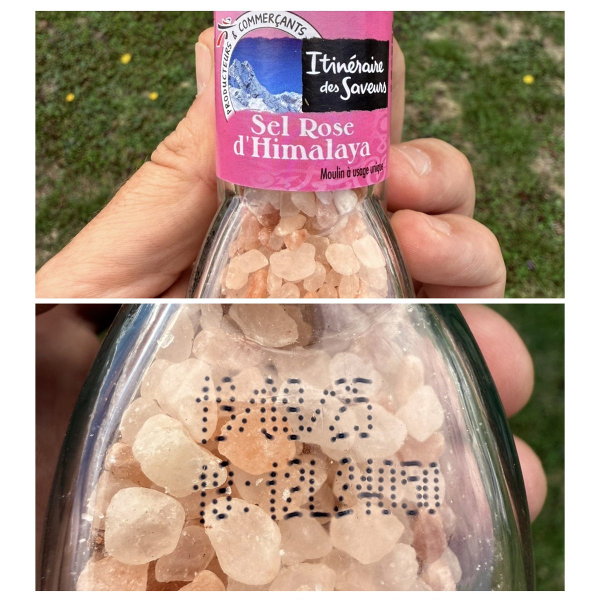 K8L's tweet image. This Himalayan salt has been around for 250 million years. But we better finish it before August 2025.