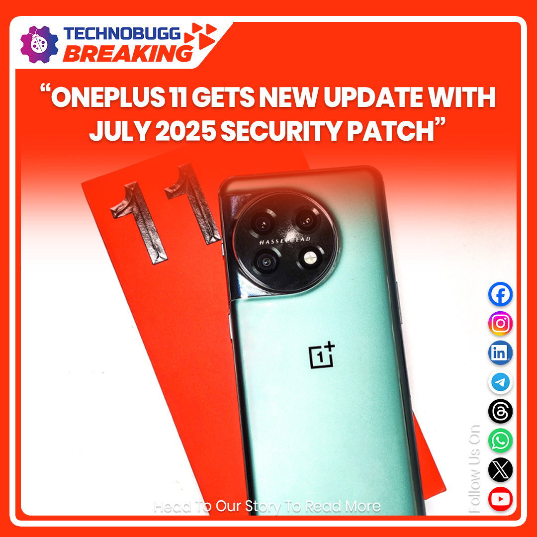 akhiljoseph's tweet image. OnePlus 11 Gets New Update With July 2025 Security Patch

Read more :technobugg.com/oneplus-11-get…

Join WhatsApp Channel:whatsapp.com/channel/0029Va…

Subscribe to our YouTube channel: buff.ly/3PUTtWe 

#OnePlus #OnePlus11 #Breaking #Technobugg #technews