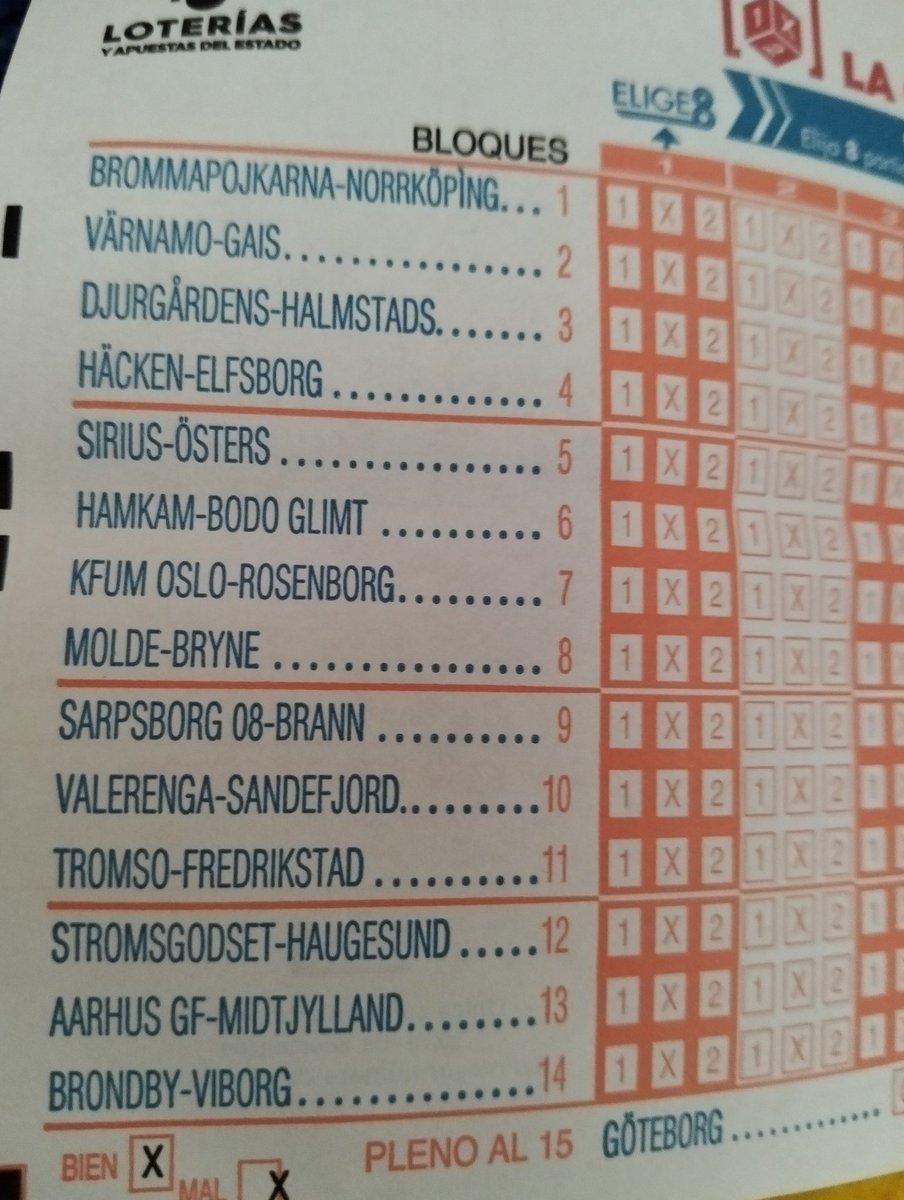 Si yo fuera Pedro Sánchez le pediría a Feijóo que leyera en el Congreso la quiniela de este fin de semana...