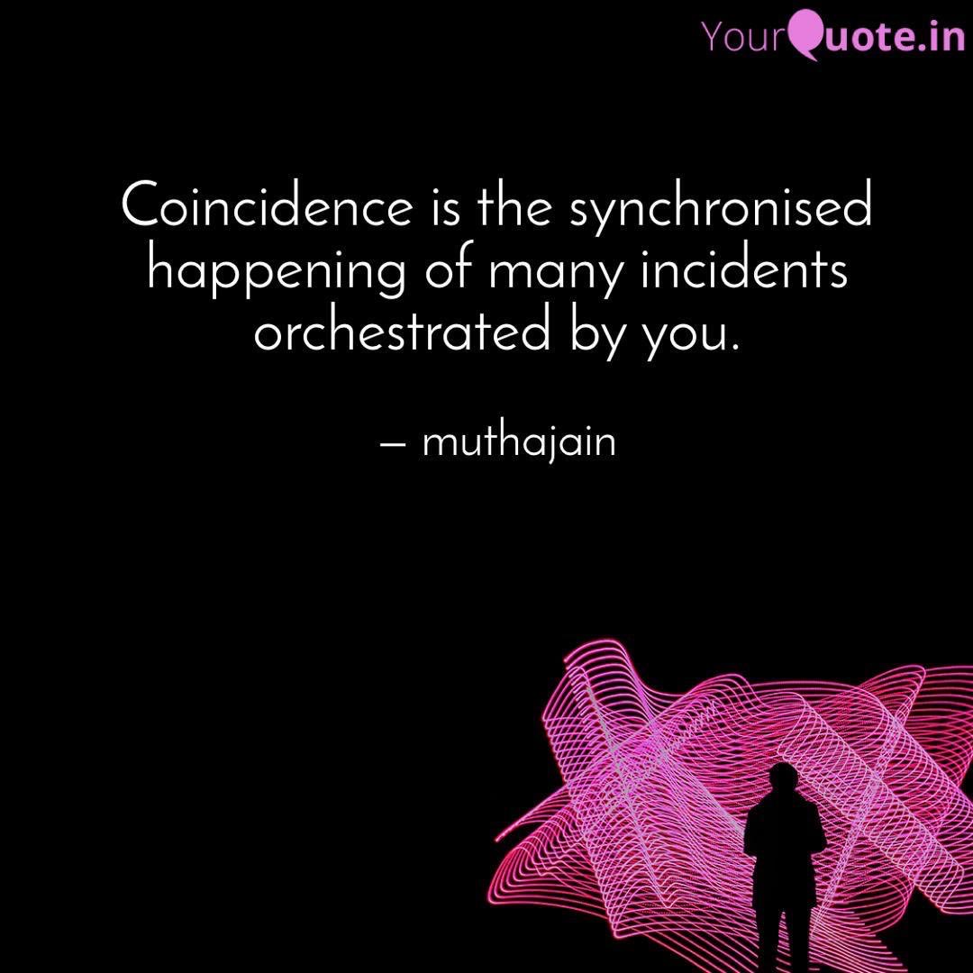 Muthajain's tweet image. #coincidence #synchronicity