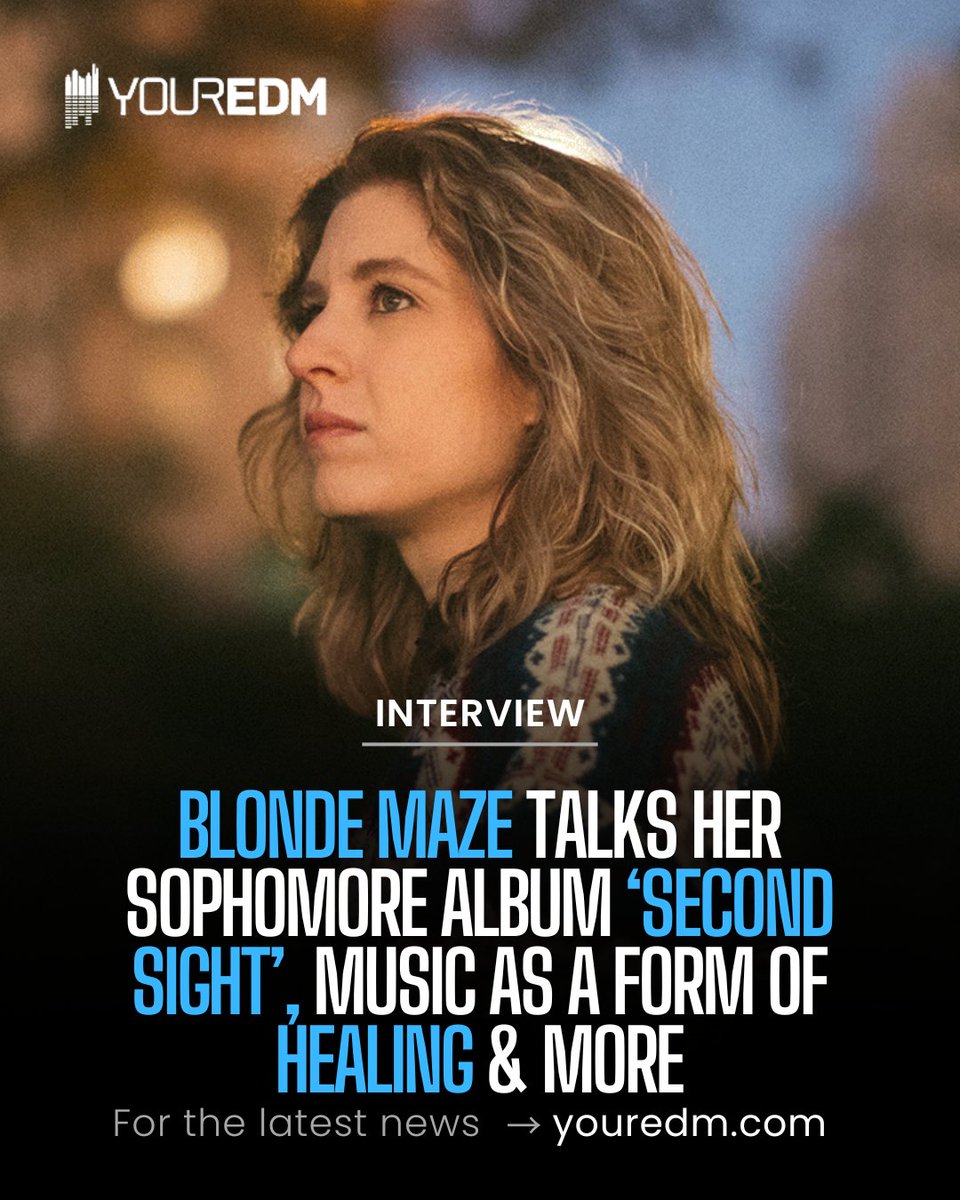 Your EDM (@youredm) on Twitter photo NYC’s <a href="/blondemaze/">Blonde Maze</a> brings authentic emotion and razor-sharp production to her 10-track album 'Second Sight' via <a href="/Enhanced_Music/">Enhanced Music</a> 💫
In our interview, we discuss the inspiration behind 'Second Sight', the power of collaboration & she drops a 1hr mix!
youredm.com/2025/07/29/blo… NYC’s <a href="/blondemaze/">Blonde Maze</a> brings authentic emotion and razor-sharp production to her 10-track album 'Second Sight' via <a href="/Enhanced_Music/">Enhanced Music</a> 💫
In our interview, we discuss the inspiration behind 'Second Sight', the power of collaboration & she drops a 1hr mix!
youredm.com/2025/07/29/blo…