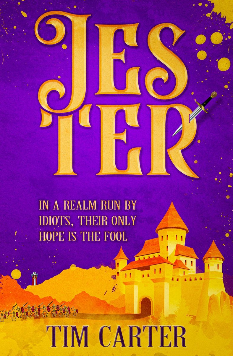 Tom Bookbeard (@tombookbeard) on Twitter photo "Jester is a whirring mass of moving parts, its plot machine ticking along nicely".
Jester by <a href="/tbcart/">Tim Carter 🌻</a> is out now. Review is live on FanFiAddict. "Jester is a whirring mass of moving parts, its plot machine ticking along nicely".
Jester by <a href="/tbcart/">Tim Carter 🌻</a> is out now. Review is live on FanFiAddict.