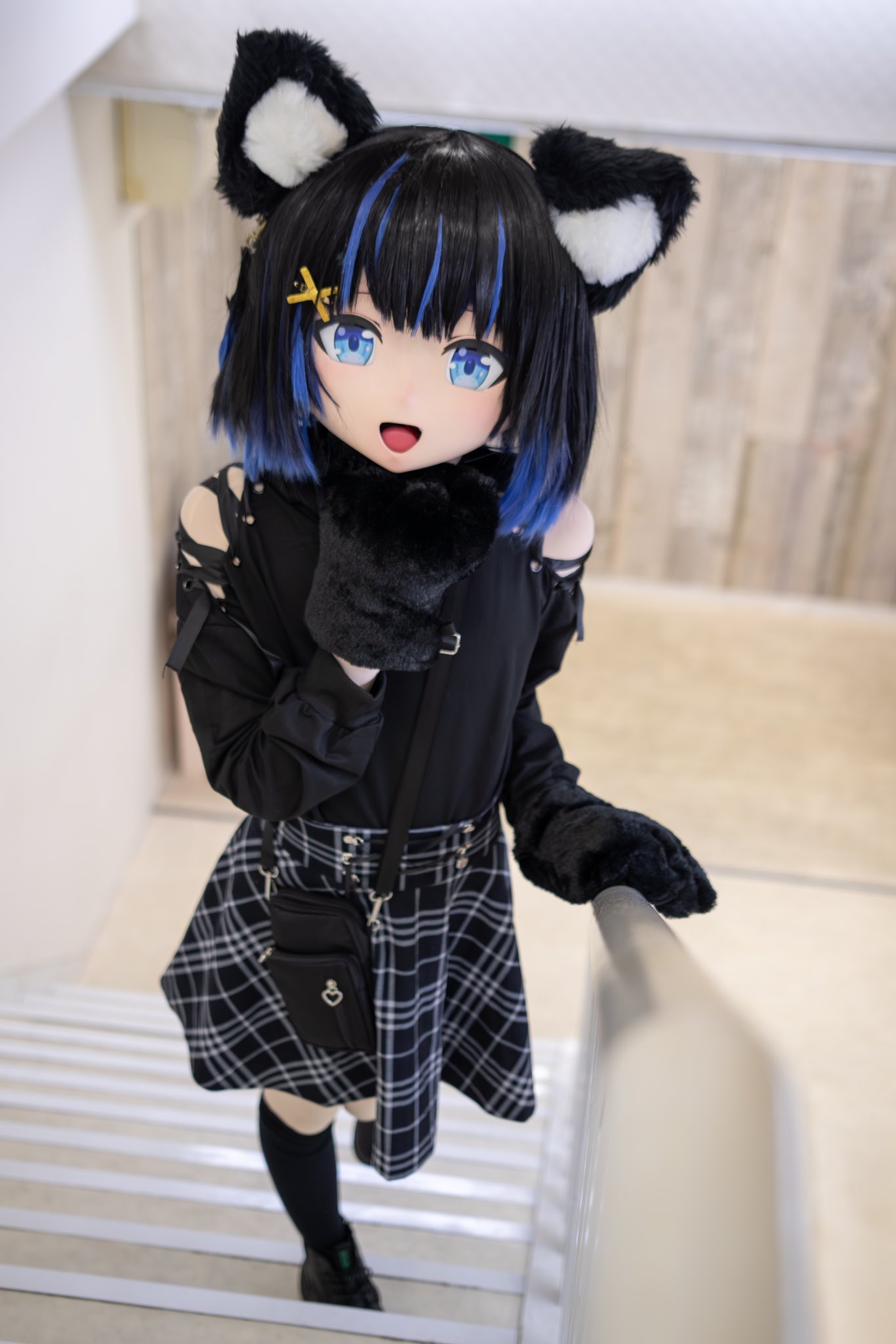 オーダーメイド ハーフマスク NO.5 kigurumi コスプレ コスチューム 71eyD03J64L._UY350_.jpg