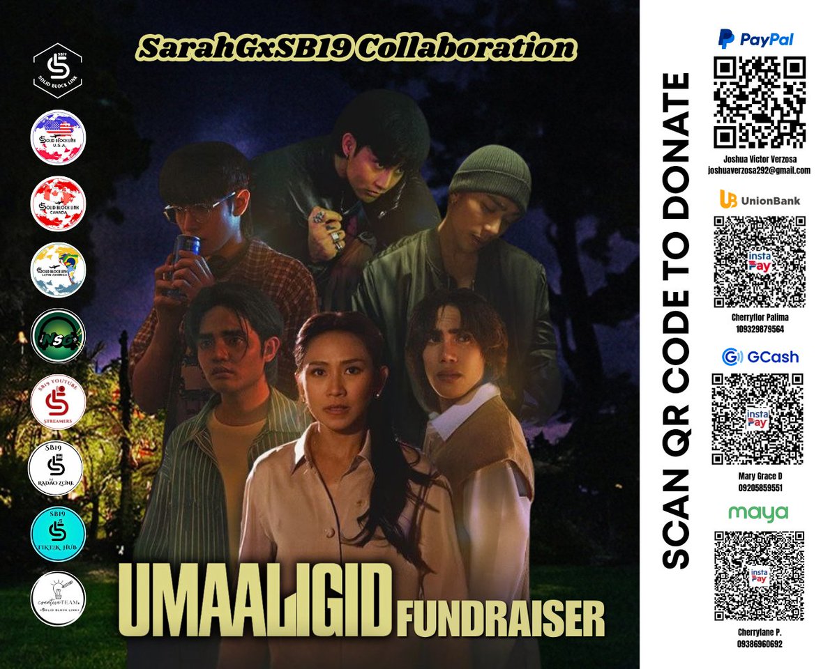 Umaaligid is set for release in a few hours. Our campaigns are now in place but we still need more funding to achieve greater impact and sustain. 

If you are one with us and are able, kindly donate here:

🔗docs.google.com/forms/d/e/1FAI…

UMAALIGID BUKAS NA
<a href="/SB19Official/">SB19 Official</a> #SB19