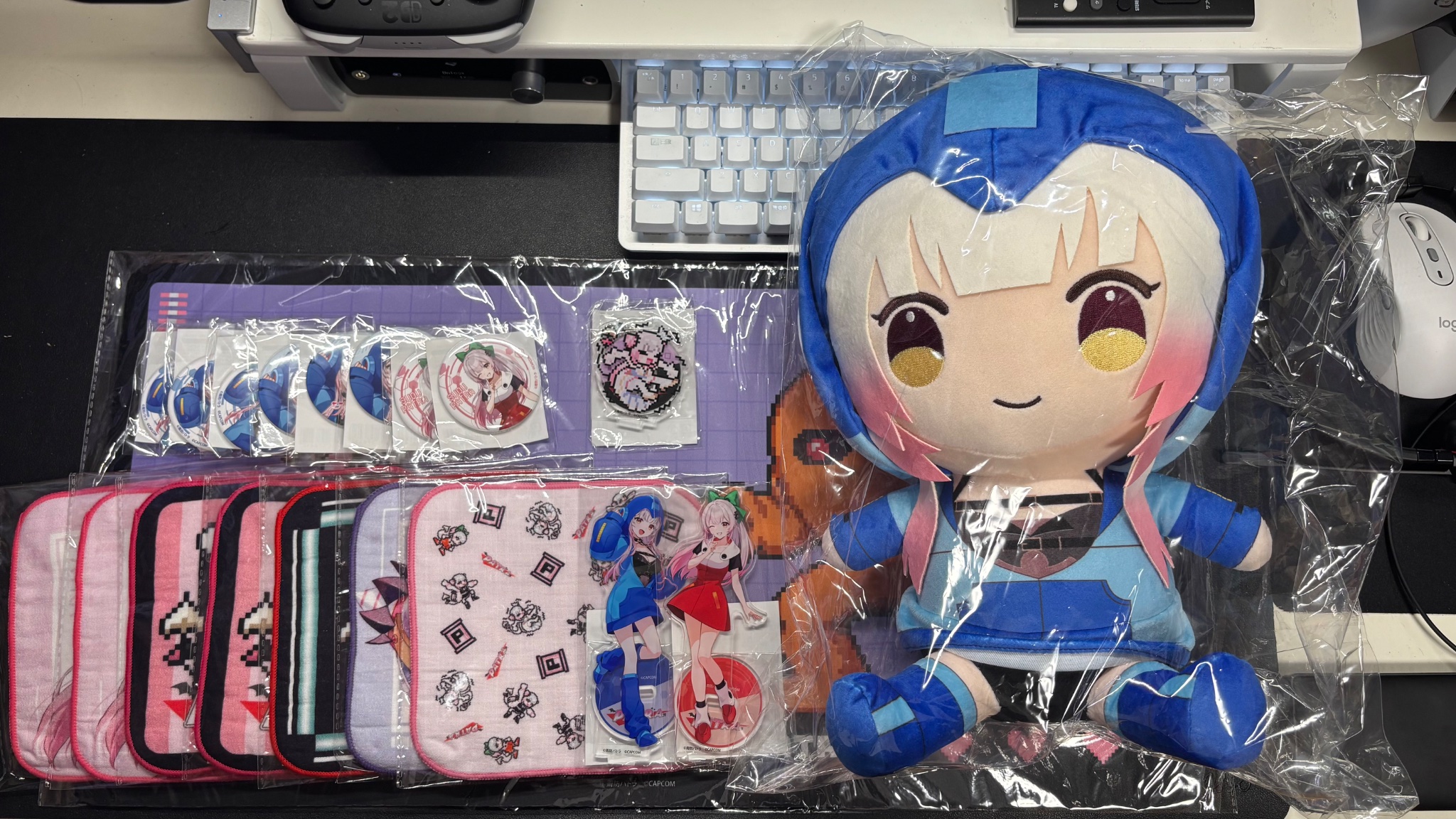 カプくじ 周防パトラ ロックマン S賞 おすわりぬいぐるみ