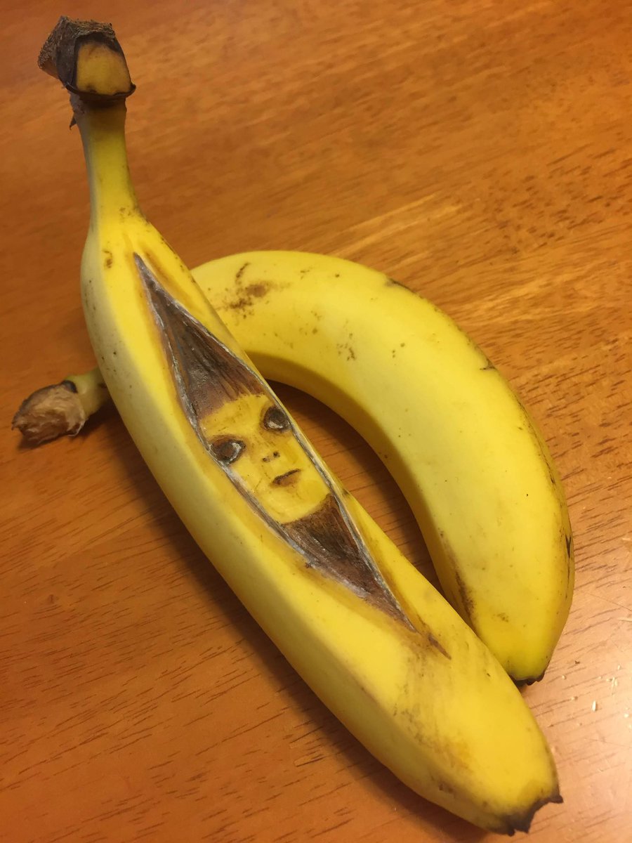 そう、バナナ少女。🍌