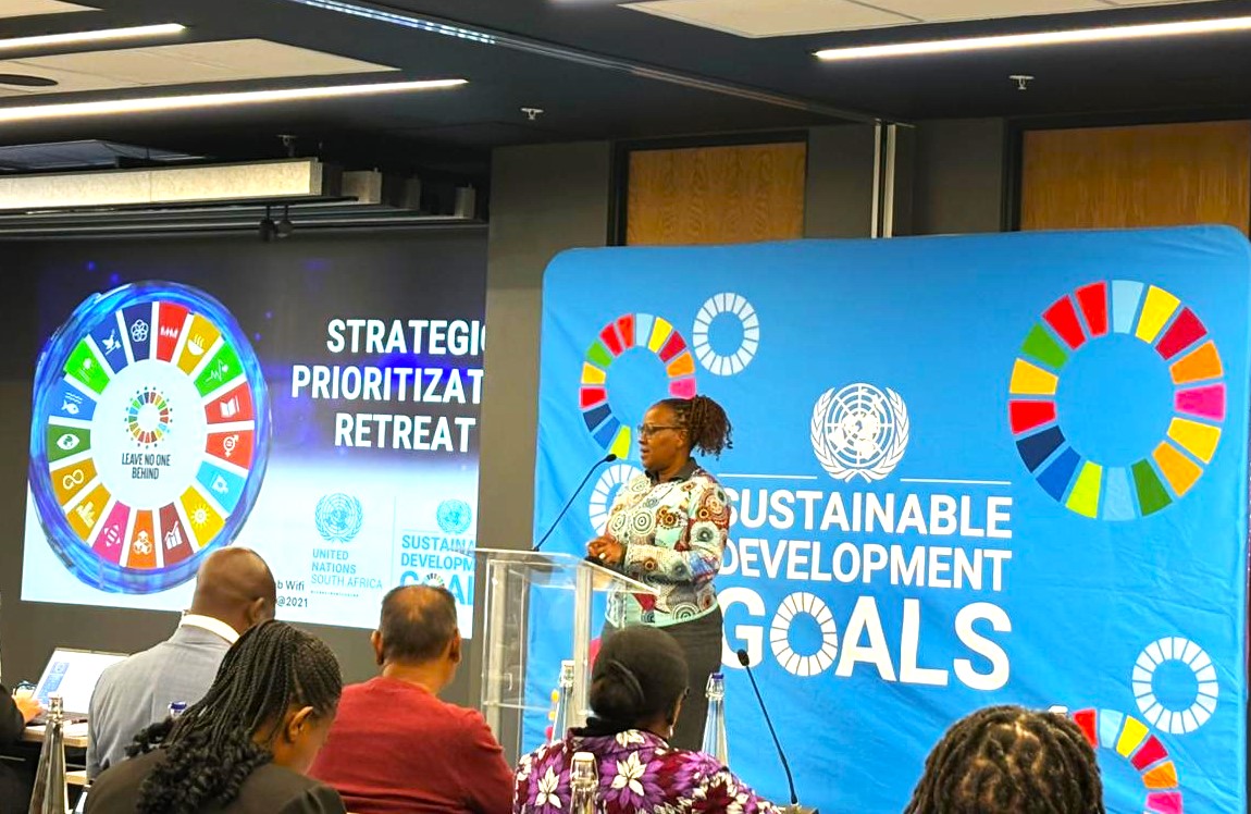 UNinSouthAfrica's tweet photo. ๐ Kick-starting a 3-day process for #StrategicPrioritization.
The UN,@GovernmentZA & partners are aligning on priorities for the 2026โ2030 Cooperation Framework, guided by SAโs Medium-Term Dev Plan, Agenda 2063 & the SDGs. https://t.co/PblVY5OX7A
