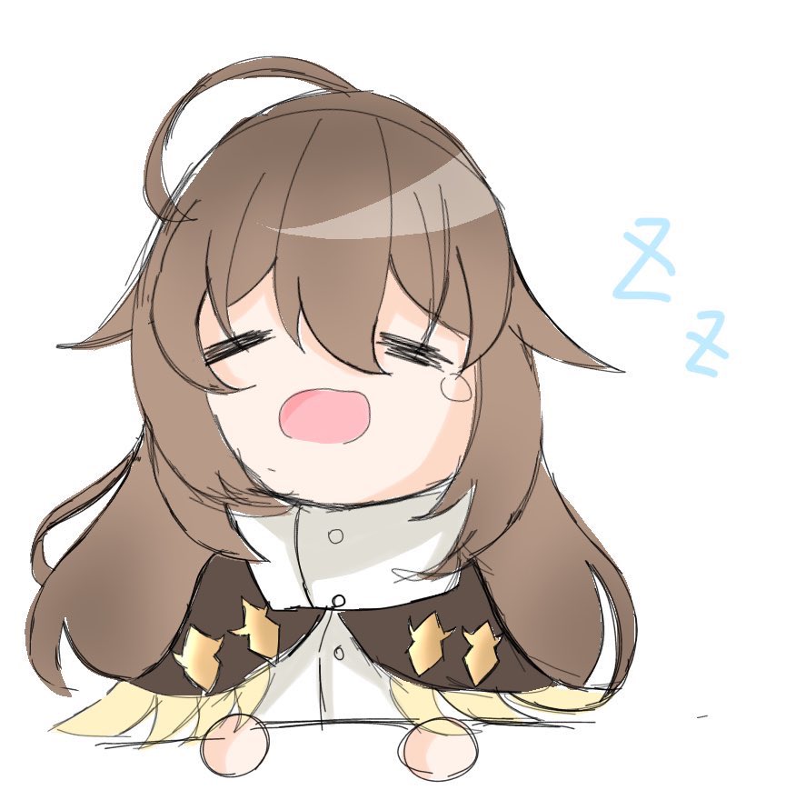 mikan_shiratuyu's tweet image. 眠たそうなリトルちゃん(再掲載)

#ダークヒーリング