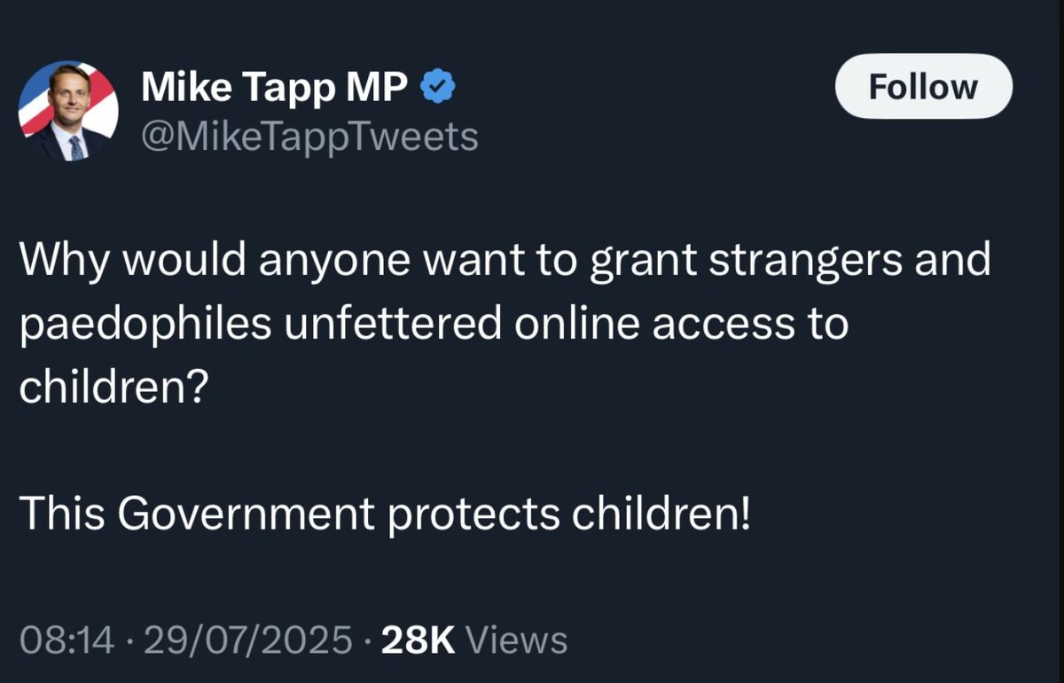 How many Labour MP's and councillors have been involved in sex scandals? How many Labour councils turned a blind eye to the systemic abuse of children? Yet they claim to be protecting children.
